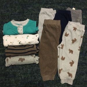 Large 12m Bundle/Lot Baby Tops Pants